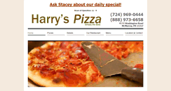 Desktop Screenshot of harrys-pizza.net